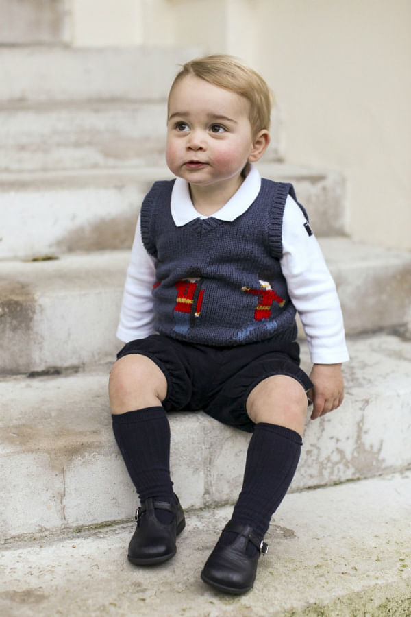 Baby Prince George in 2014